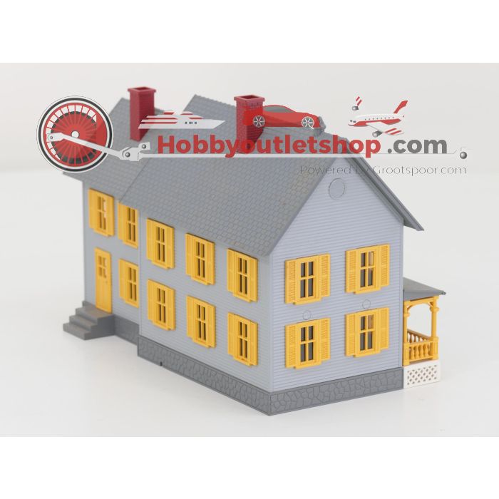 Schaal 0 Lionel 1930440, Rail-King 30-9003 en 30-9007 set van 3 gebouwen #8380