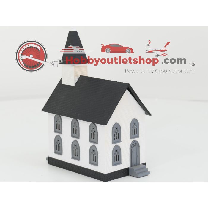 Schaal 0 Lionel 1930440, Rail-King 30-9003 en 30-9007 set van 3 gebouwen #8380