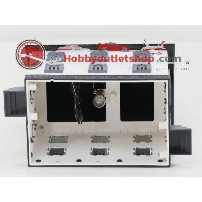 Schaal 0 Lionel 1930440, Rail-King 30-9003 en 30-9007 set van 3 gebouwen #8380