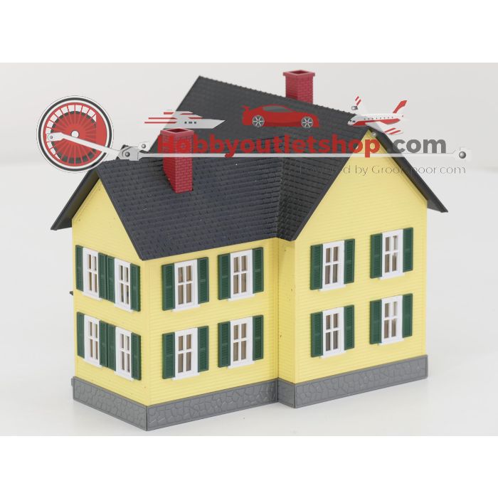 Schaal 0 Lionel 1930440, Rail-King 30-9003 en 30-9007 set van 3 gebouwen #8380