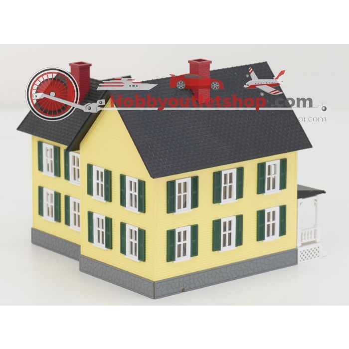 Schaal 0 Lionel 1930440, Rail-King 30-9003 en 30-9007 set van 3 gebouwen #8380