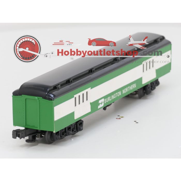 Schaal 0 Williams set van 6 rijtuigen van de Burlington Northern #8382