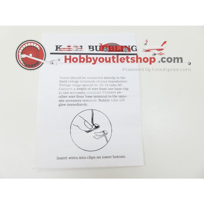 Schaal 0 K-Line K-131 bubblingwater tower #8383