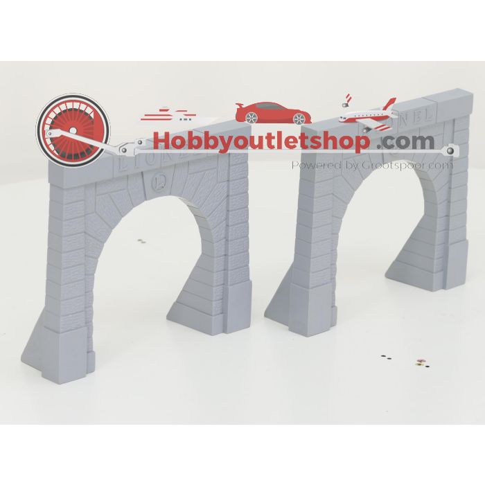 Schaal 0 scenery set met extra's #8454 - sku: 20251107104409 - Gebruikt - Zeer goede staat - Afbeelding 4