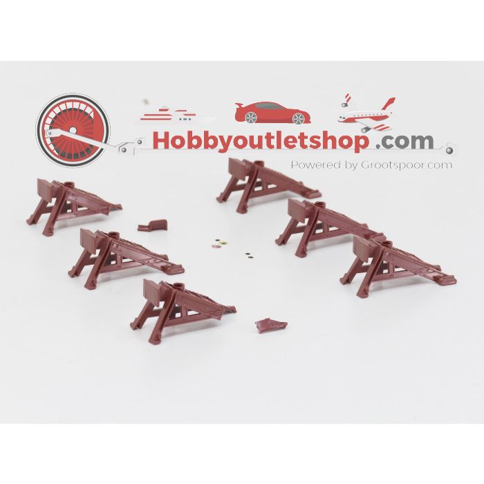 Schaal 0 scenery set met extra's #8454 - sku: 20251107104409 - Gebruikt - Zeer goede staat - Afbeelding 7