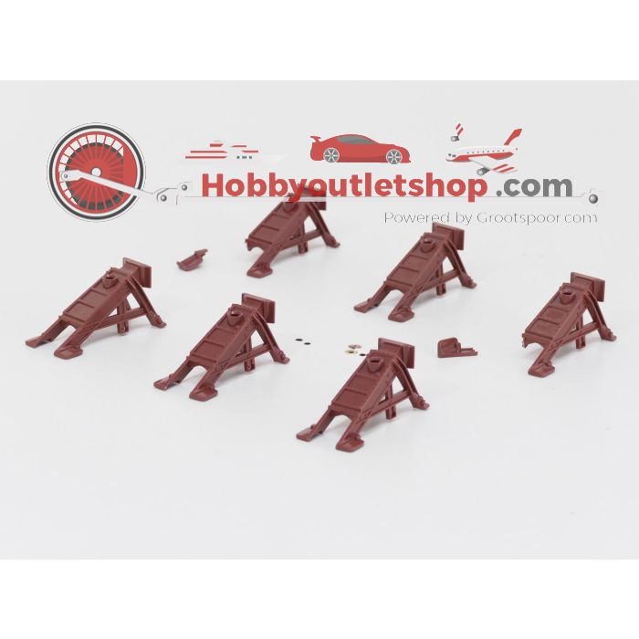 Schaal 0 scenery set met extra's #8454 - sku: 20251107104409 - Gebruikt - Zeer goede staat - Afbeelding 8