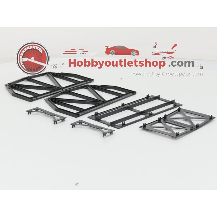 Schaal 0 scenery set met extra's #8454 - sku: 20251107104409 - Gebruikt - Zeer goede staat - Afbeelding 10