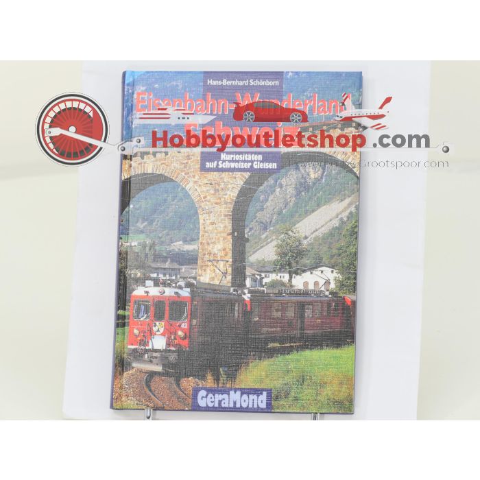 GeraMond boekenset Eisenbahn-Wunderland Schweiz, Die Rhätische Bahn en Das große Buch der Alpenbahnen - Hardcover #8716