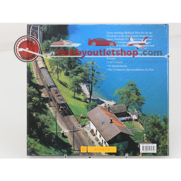 Set van 3 boeken Lokalbahntomantik im südlichen Tirol, Alpenbahn en Die schönsten Alpenbahnen - Hardcover #8718