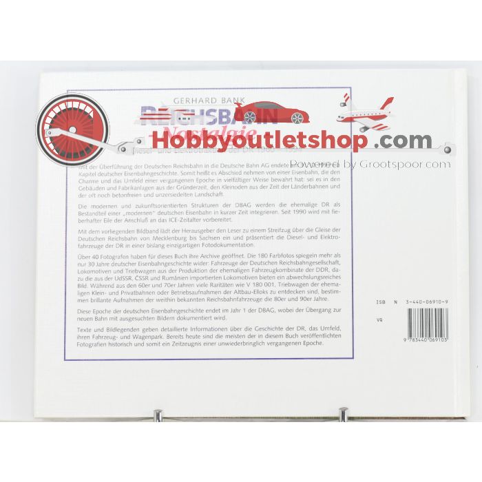 Set van 2 spoorwegenboeken Die DB der achtziger Jahre en  Reichsbahn- Nostalgie - Hardcover #8732 - sku: 20251209024957 - Gebraucht - Sehr guter Zustand - Bild 4