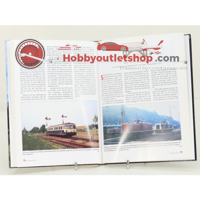 Spoorwegenboeken set DB-Nebenbahnromantik der achtziger Jahre, Mit der Eisenbahn durch Deutschland en Die deutschen Bahne - Hardcover #8736 - sku: 20251209040706 - Gebruikt - Zeer goede staat - Afbeelding 3