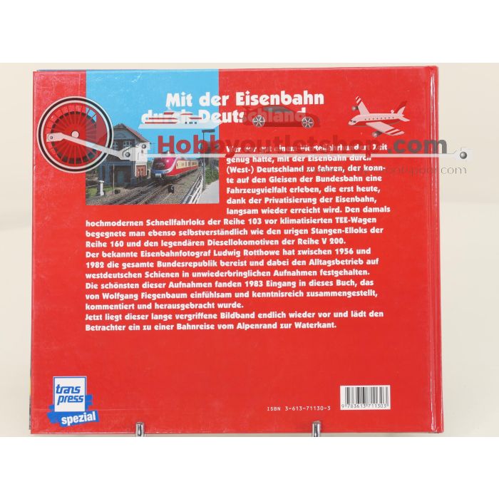 Spoorwegenboeken set DB-Nebenbahnromantik der achtziger Jahre, Mit der Eisenbahn durch Deutschland en Die deutschen Bahne - Hardcover #8736 - sku: 20251209040706 - Gebruikt - Zeer goede staat - Afbeelding 7