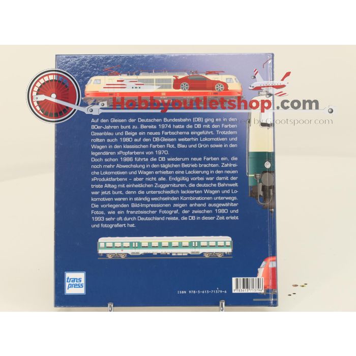 Transpress spoorwegenboeken set Bunte Bundesbahn: Die farbigen Jahre der DB 1980 bis 1993, Von der Dampflok zum ICE en Dampfparadies Wollstein - Hardcover #8737 - sku: 20251209043422 - Gebruikt - Zeer goede staat - Afbeelding 4