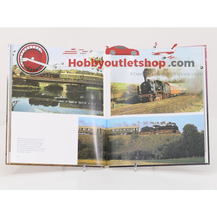 Set van 3 spoorwegboeken Reisen mit der Dampfbahn, Lokomotiven, Dampf und Züge en Zauber der Eisenbahn - Hardcover #8745 - sku: 20251210042709 - Gebruikt - Zeer goede staat - Afbeelding 6