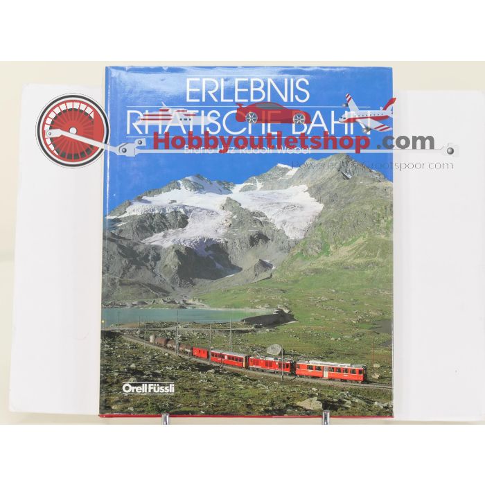 Set van 3 spoorwegenboeken Erlebnis Rhätische Bahn, Der Glacier Express en Die Rhätische Bahn gestern und heute - Hardcover #8753 - sku: 20251211110907 - Gebraucht - Sehr guter Zustand - Bild 2