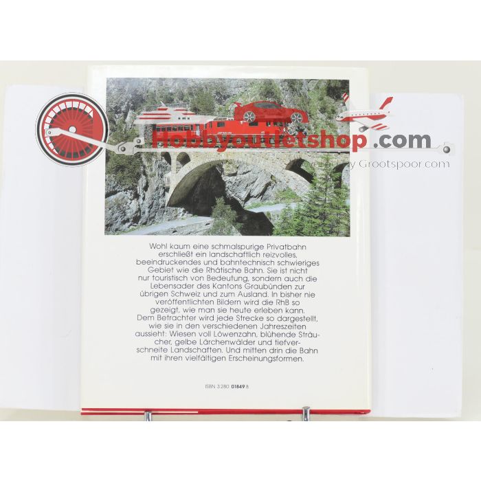 Set van 3 spoorwegenboeken Erlebnis Rhätische Bahn, Der Glacier Express en Die Rhätische Bahn gestern und heute - Hardcover #8753 - sku: 20251211110907 - Gebraucht - Sehr guter Zustand - Bild 4