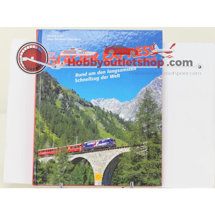 Set van 3 spoorwegenboeken Erlebnis Rhätische Bahn, Der Glacier Express en Die Rhätische Bahn gestern und heute - Hardcover #8753 - sku: 20251211110907 - Gebraucht - Sehr guter Zustand - Bild 5
