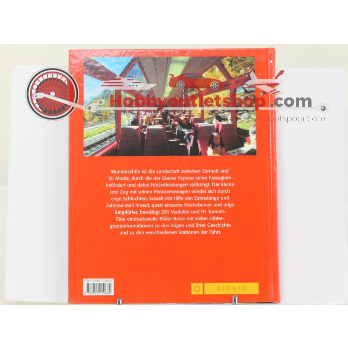 Set van 3 spoorwegenboeken Erlebnis Rhätische Bahn, Der Glacier Express en Die Rhätische Bahn gestern und heute - Hardcover #8753 - sku: 20251211110907 - Gebraucht - Sehr guter Zustand - Bild 7