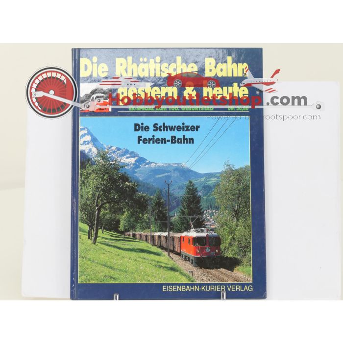 Set van 3 spoorwegenboeken Erlebnis Rhätische Bahn, Der Glacier Express en Die Rhätische Bahn gestern und heute - Hardcover #8753 - sku: 20251211110907 - Gebraucht - Sehr guter Zustand - Bild 8