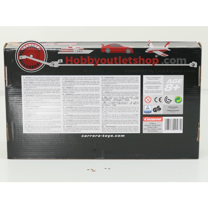 Schaal 1:24 Carrera 20020568 Buitenste schouder voor bocht 4/15° (12), eindstuk (2) #8777 - sku: 20251216094756 - Nieuw - Afbeelding 3