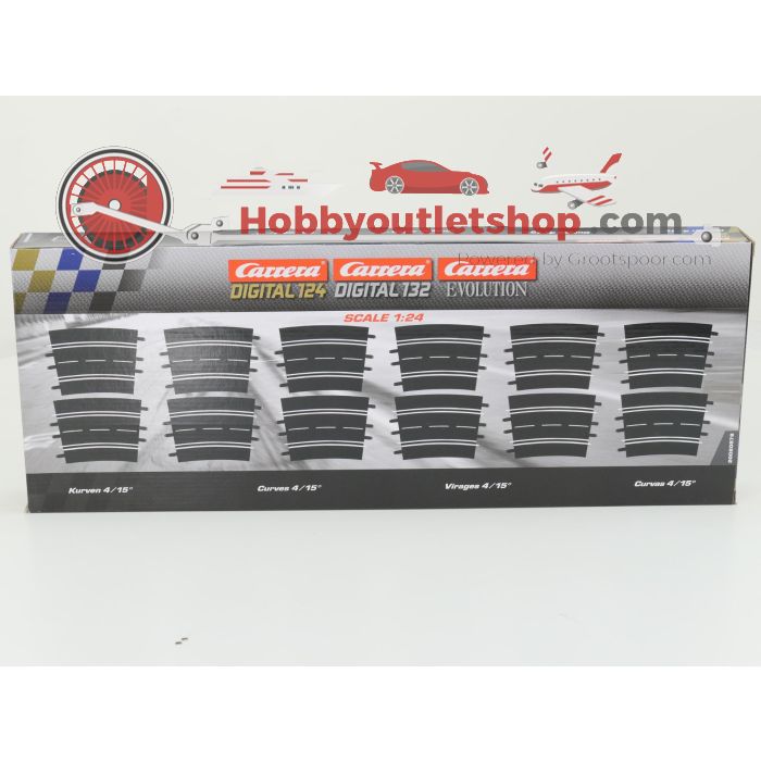 Schaal 1:24 Carrera 20020578 bocht 4/15° (12) #8783 - sku: 20251217112012 - Neu - Bild 2