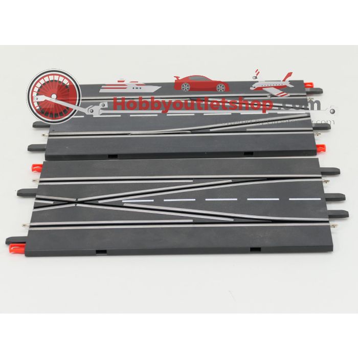 Schaal 1:24 Carrera 20030347 dubbel rijstrookwisselgedeelte (1) #8791 - sku: 20251219104257 - Gebruikt - Goede staat - Afbeelding 3