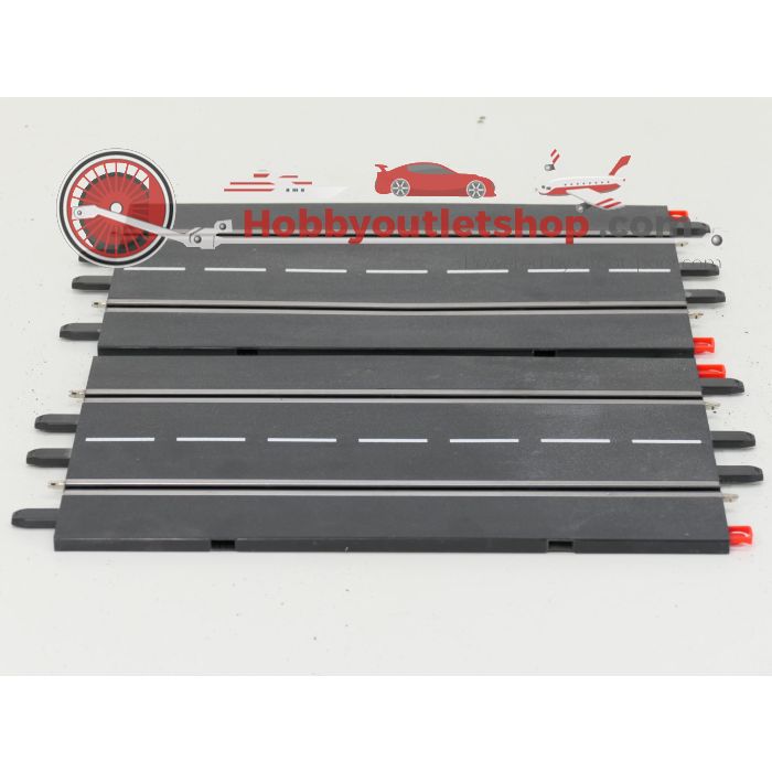 Schaal 1:24 Carrera 20020601 standaard rechte stukken (2) #8797 - sku: 20251219024319 - Gebraucht - Guter Zustand - Bild 3