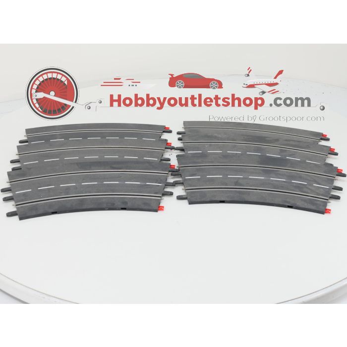 Schaal 1:24 Carrera 20020573 bocht 3/30° (6). Ongepoetst. #8798 - sku: 20251219035925 - Gebruikt - Redelijke staat - Afbeelding 3