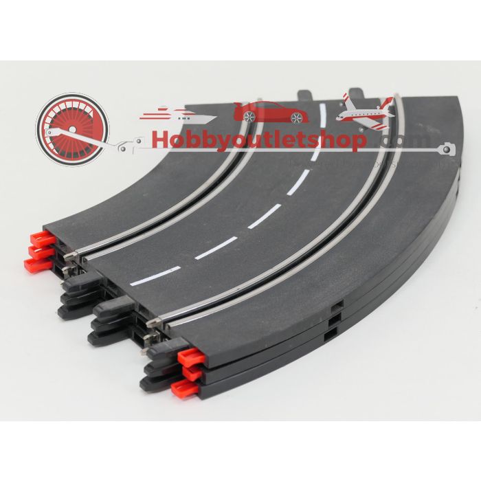 Schaal 1:24 Carrera 20020571 bocht 1/60° (3) #8799 - sku: 20251219042327 - Used - Good condition - Photo 2