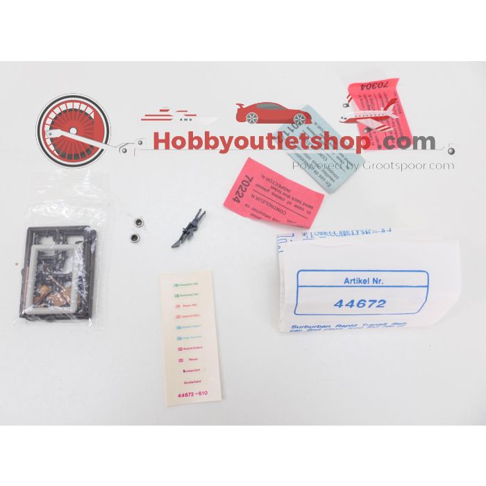 Schaal H0 Roco 1x 44670, 2x 44671 en 1x 44672 set van 4 S-Bahnwagen rijtuigen #8839 - sku: 20260121031211 - Gebraucht - Sehr guter Zustand - Bild 18