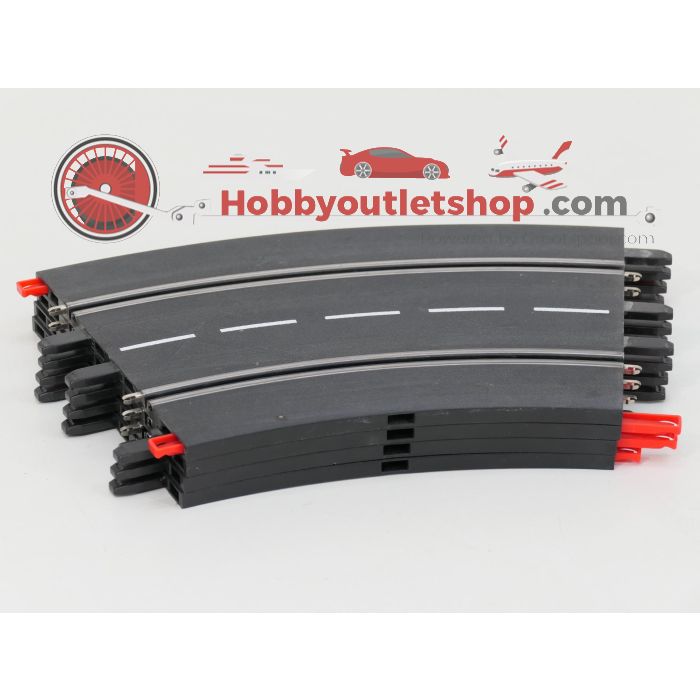 Schaal 1:24 Carrera gebogen wegdelen set #8858 - sku: 20260127091306 - Gebraucht - Guter Zustand - Bild 3