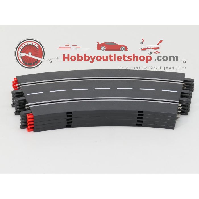 Schaal 1:24 Carrera gebogen wegdelen set #8858 - sku: 20260127091306 - Gebraucht - Guter Zustand - Bild 5