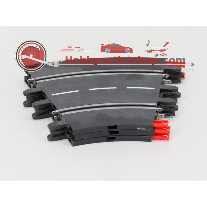 Schaal 1:24 Carrera gebogen wegdelen set #8858 - sku: 20260127091306 - Gebraucht - Guter Zustand - Bild 6