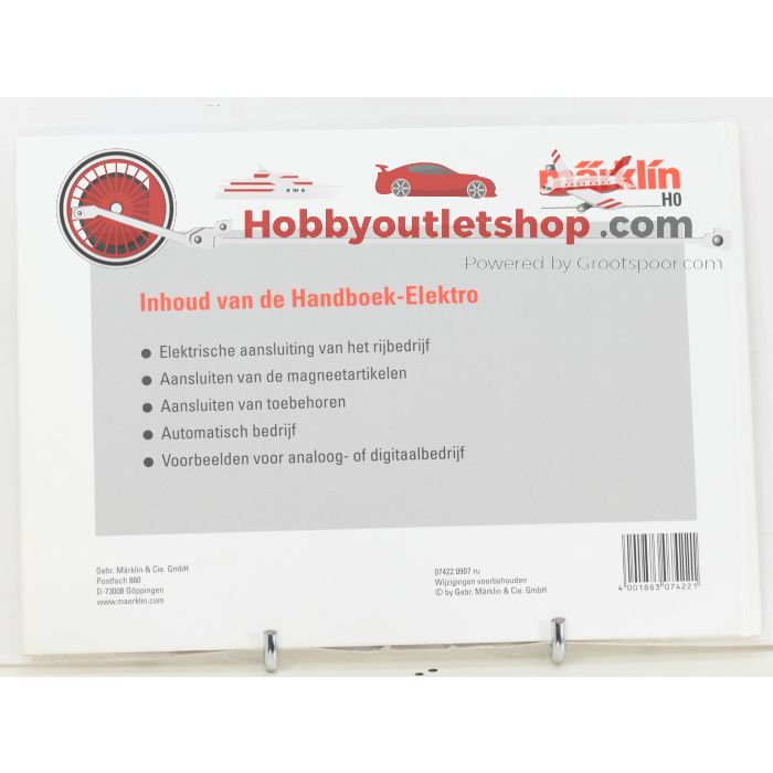 Märklin boeken – Gleisplanbuch & Handboek Elektro - Hardcover #8873 - sku: 20260127043800 - Gebruikt - Goede staat - Afbeelding 4