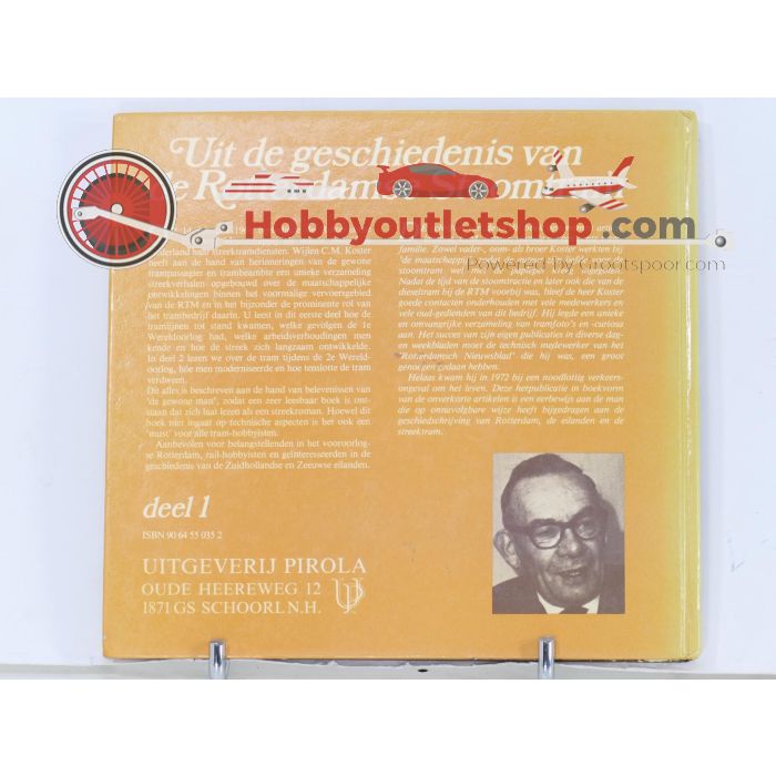 Uit de geschiedenis van de Rotterdamse Stoomtram – C.M. Koster - Hardcover #8882 - sku: 20260129083712 - Gebruikt - Zeer goede staat - Afbeelding 3