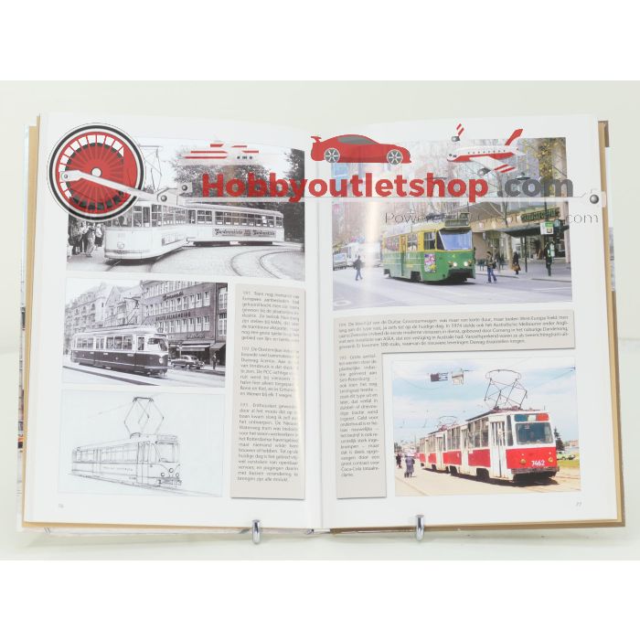 Trams vervelen nooit – een halve eeuw fotografie – Herman van ’t Hoogerhuijs - Hardcover #8883 - sku: 20260129085302 - Gebruikt - Goede staat - Afbeelding 2