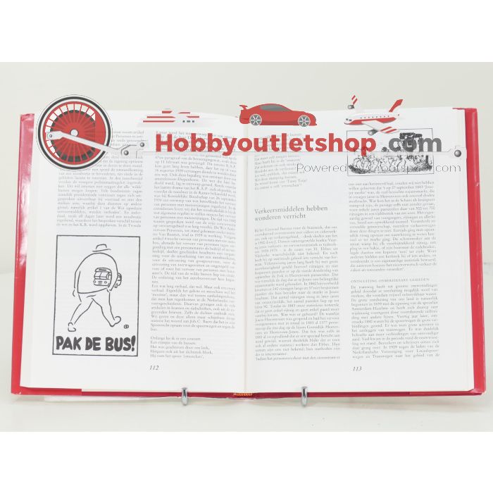 2 boeken over tram- en openbaar vervoer: Tussen stad en land & Onderweg – een eeuw personen- en goederenvervoer in Nederland - Hardcover #8884 - sku: 20260129085707 - Gebruikt - Goede staat - Afbeelding 6