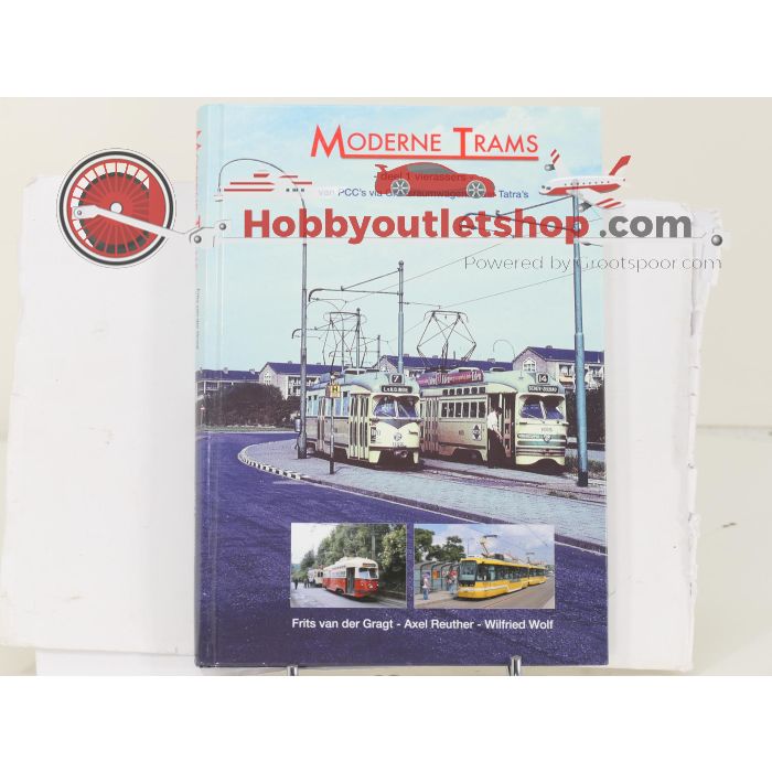 2 boeken Moderne Trams – deel 1 & 2, vierrassers en gelede trams - Hardcover #8885 - sku: 20260129090829 - Gebruikt - Goede staat - Afbeelding 2