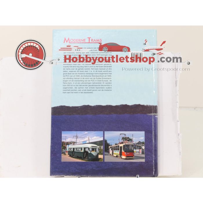 2 boeken Moderne Trams – deel 1 & 2, vierrassers en gelede trams - Hardcover #8885 - sku: 20260129090829 - Gebruikt - Goede staat - Afbeelding 4
