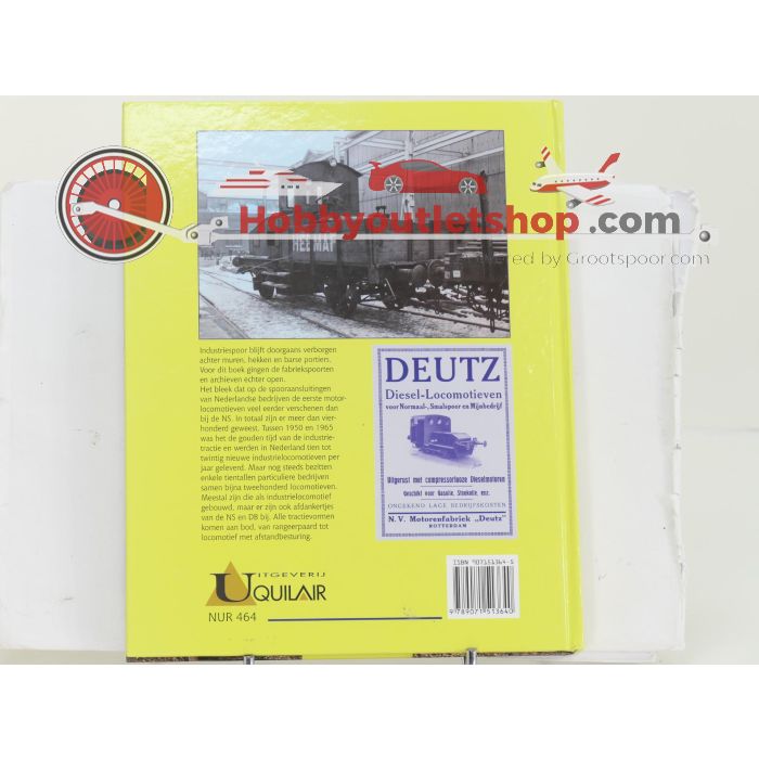 Set Nederlandse Industrielocomotieven – Motor- en stoomlocomotieven op industriesporen - Hardcover #8895 - sku: 20260129031452 - Gebruikt - Zeer goede staat - Afbeelding 4