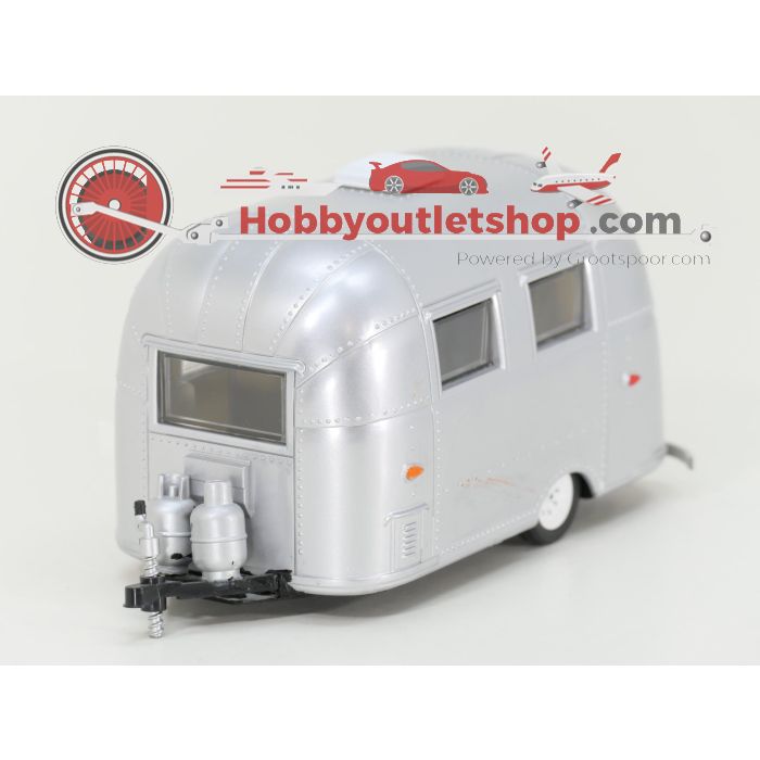 Schaal 1:24 Alloy Landrover Defender & Greenlight Bambi Airstream Sport, caravan polished silver - sku: 20260130051958 - Gebraucht - Guter Zustand - Bild 9