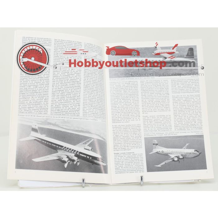 Set van 4 luchtvaartboeken: Nederlandse DC-7’s, DC-8 vliegtuigen, Transavia en Martinair #8933 - sku: 20260203112825 - Gebraucht - Guter Zustand - Bild 3