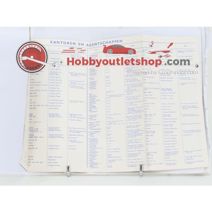 KLM Dienstregeling – geldig vanaf 1 december 1947 – interne uitgave #8947 - sku: 20260203045251 - Gebraucht - Sehr guter Zustand - Bild 2