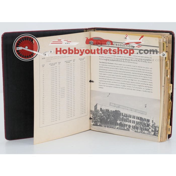 Pratt & Whitney Twin Wasp 2SD13-G (R-2000) – Overhaul Manual #8954 - sku: 20260204115539 - Used - Good condition - Photo 3