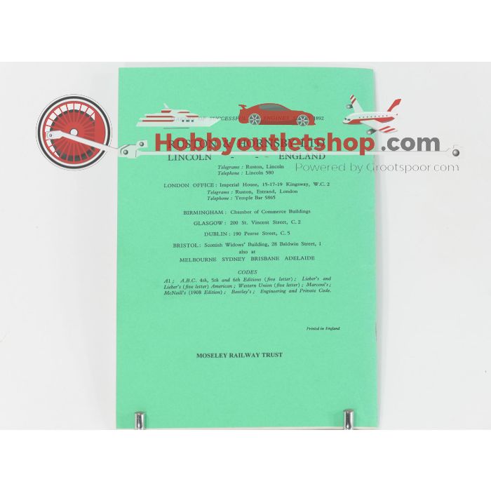 Set van 4 boeken – Narrow Gauge Locomotives (Ruston, Simplex, W.G. Bagnall, Hunslet) #8956 - sku: 20260204121319 - Gebraucht - Guter Zustand - Bild 4