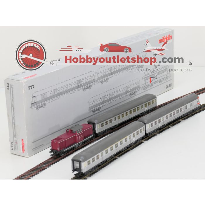 Schaal H0 Märklin 26511set omkeerbare trein in het lokale vervoer met BR 211/212 van de DB (26547). Digitaal #8987 - sku: 20260211104611 - Used - Very good condition - Photo 24