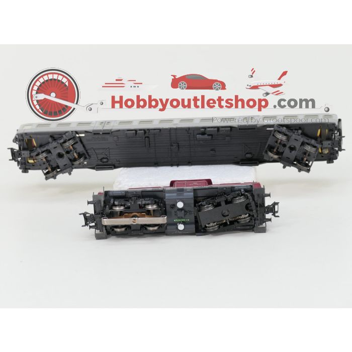 Schaal H0 Märklin 26511set omkeerbare trein in het lokale vervoer met BR 211/212 van de DB (26547). Digitaal #8987 - sku: 20260211104611 - Used - Very good condition - Photo 10