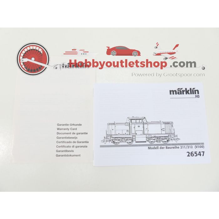 Schaal H0 Märklin 26511set omkeerbare trein in het lokale vervoer met BR 211/212 van de DB (26547). Digitaal #8987 - sku: 20260211104611 - Used - Very good condition - Photo 23