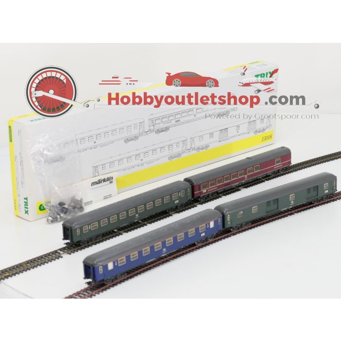 Schaal H0 Trix Express 33018 set sneltreinrijtuigen van de DB voor Märklin AC #8988 - sku: 20260211114413 - Used - Very good condition - Photo 25