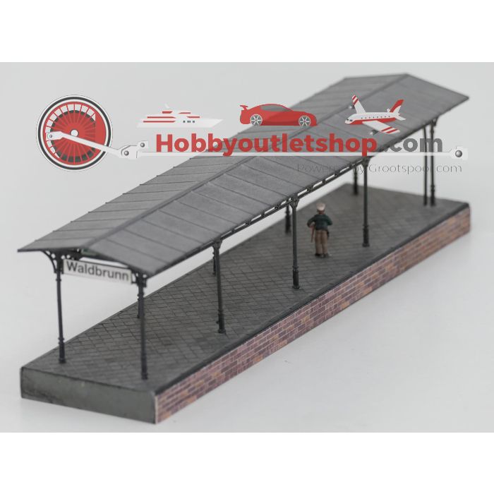 Schaal H0 Faller 193120 seinhuis "Waldbrunn" met perron delen #9071 - sku: 20260227053544 - Used - Very good condition - Photo 6